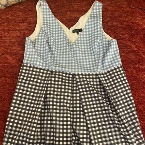 Eloquii Gingham cocktail dress